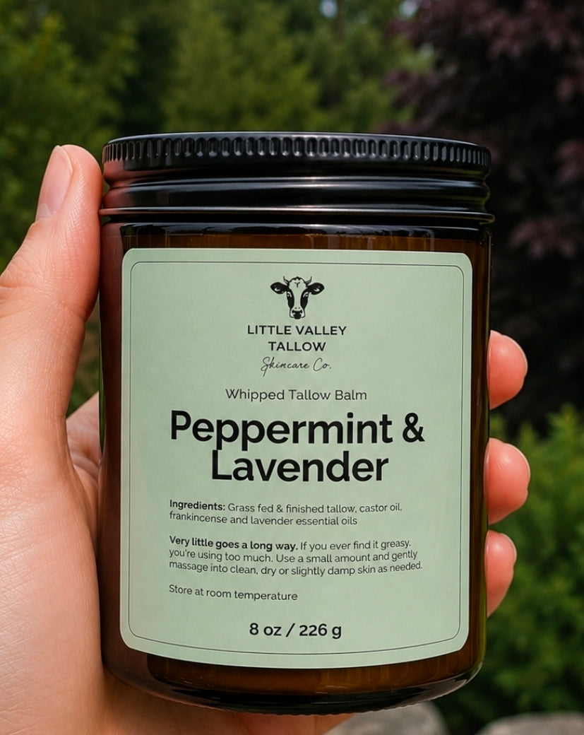Peppermint & Lavender | Whipped Tallow Balm