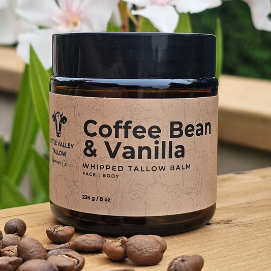 Coffee Bean & Vanilla | Whipped Tallow Balm