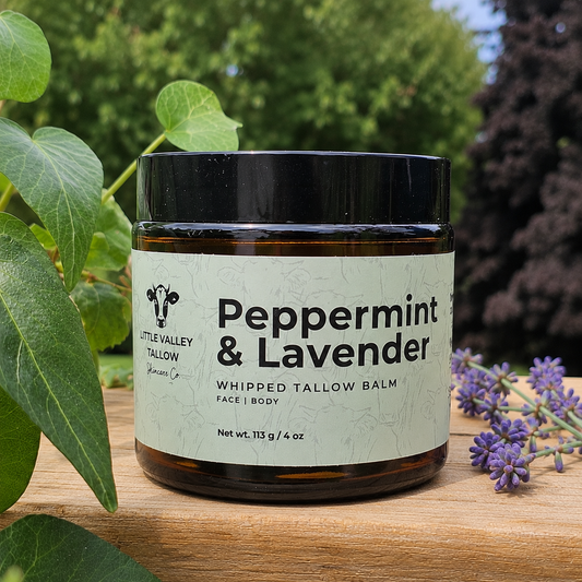 Peppermint & Lavender | Whipped Tallow Balm