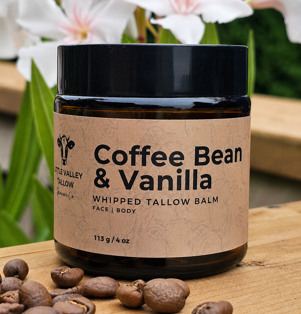 Coffee Bean & Vanilla | Whipped Tallow Balm