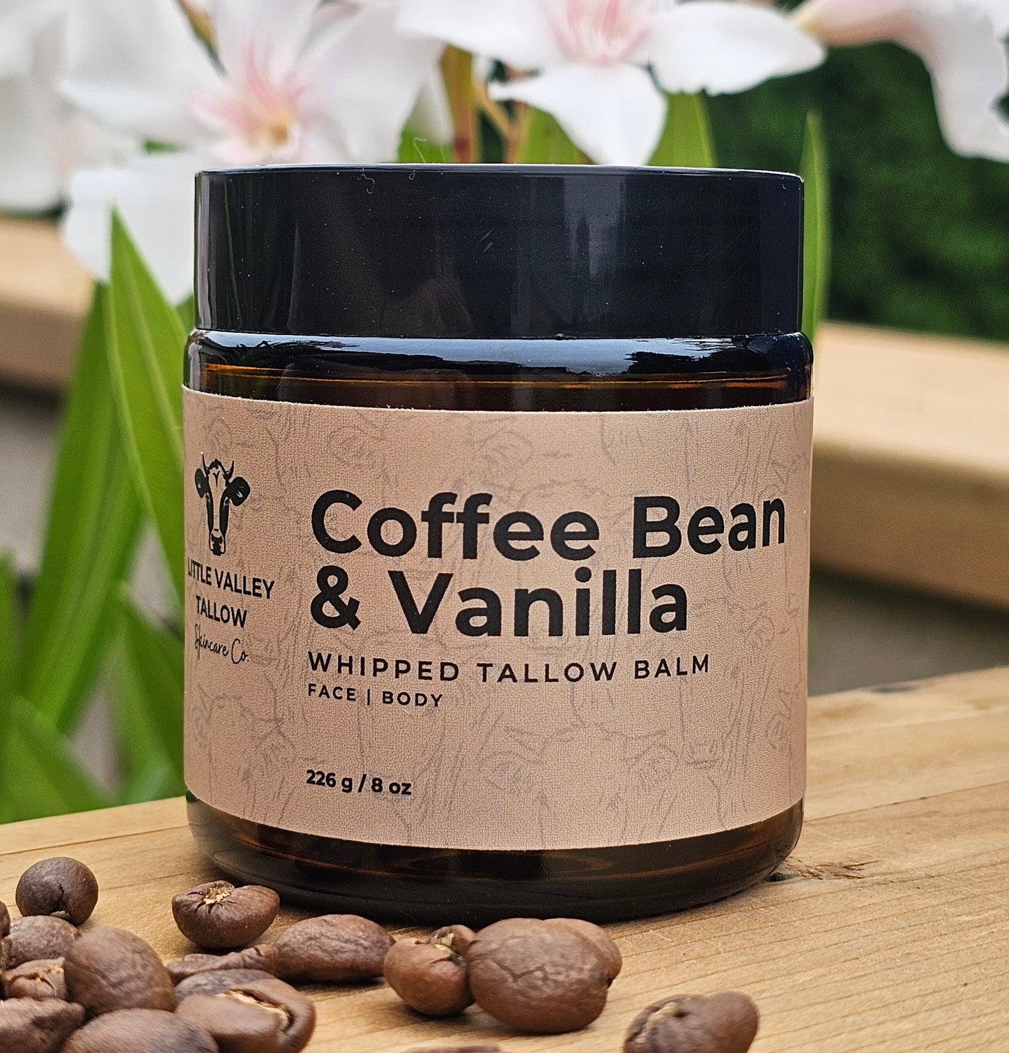 Coffee Bean & Vanilla | Whipped Tallow Balm